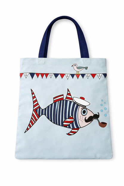 Mr. Fish Tote