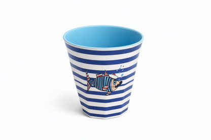 Mr. Fish  3 piece toddler scatter tray set